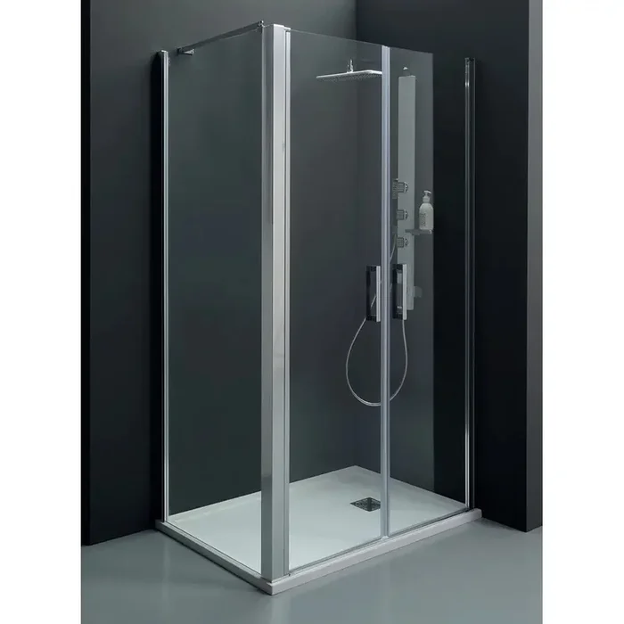 Box Doccia Saloon 6mm Anticalcare H200 Trasparente