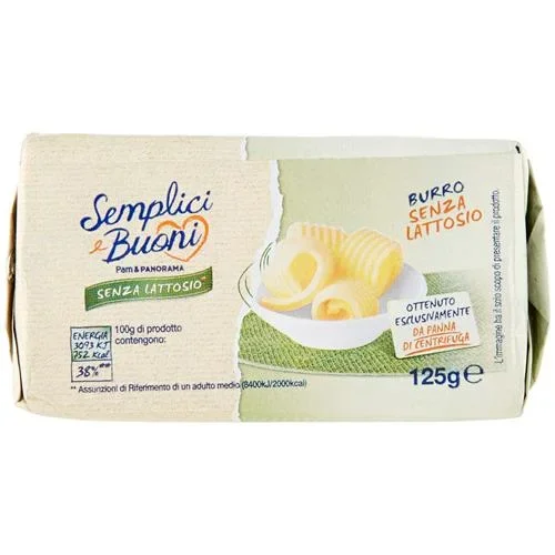 BURRO SENZA LATTOSIO
