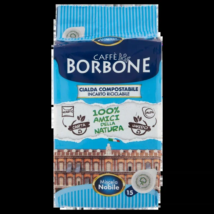 Caffè Borbone Miscela Nobile Cialda Compostabile 15 x 7,2 g