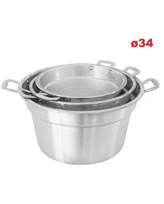 Caldaia con coperchio ø34