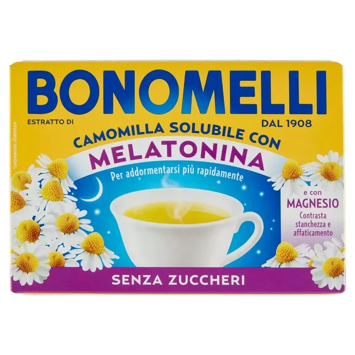 Camomilla solubile melatonina & magnesio 16 filtri sc g 72
