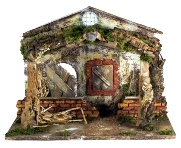 Capanna Presepe Con Muro