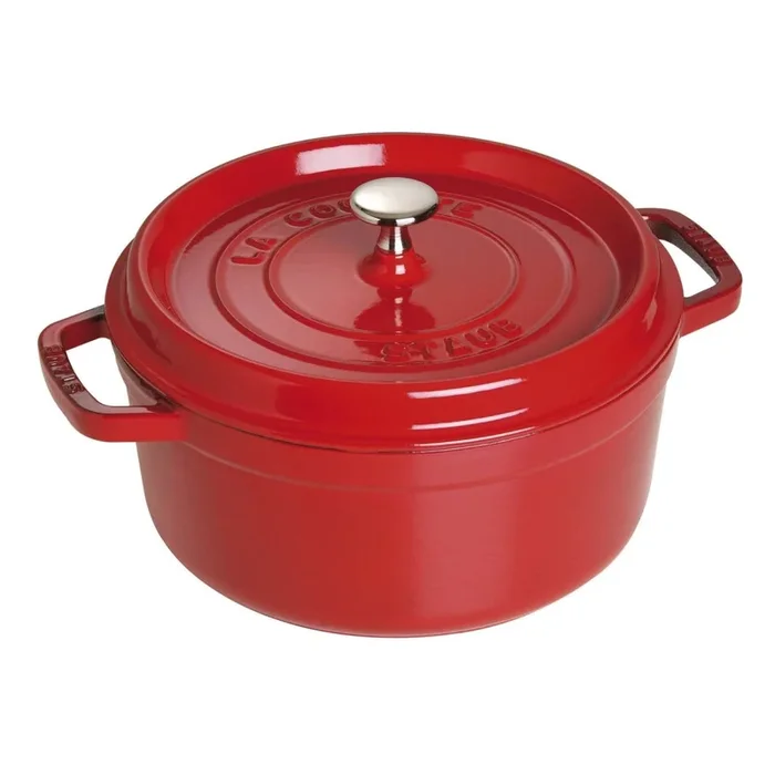 Casseruola 24 cm, ciliegia, ghisa, Staub