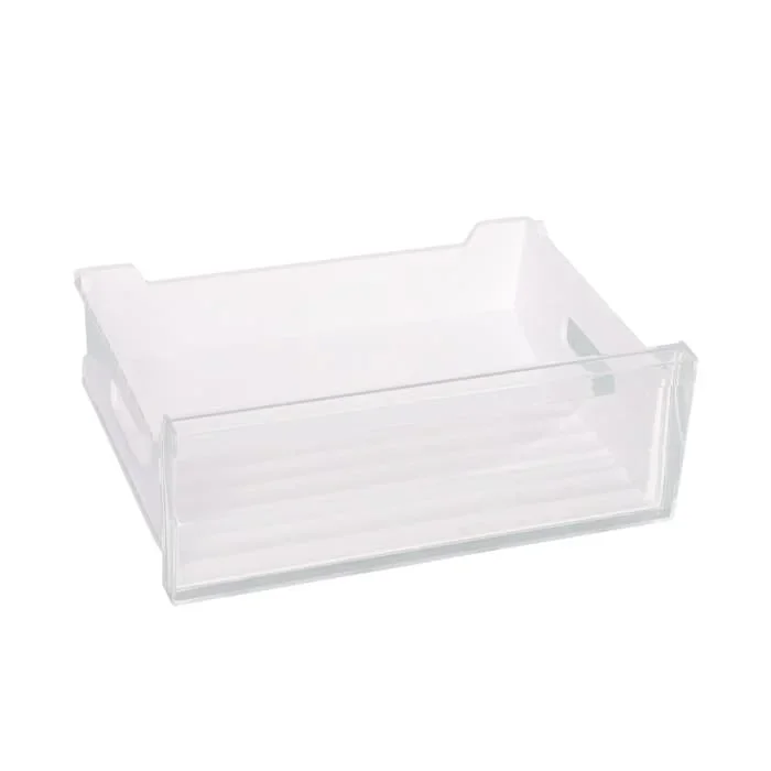 Cassetto per congelatore con guide, trasparente, 435x328x160