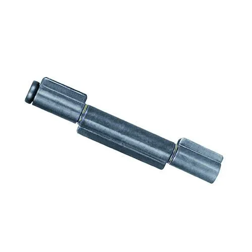 Cerniera A Saldare 3 Ali Mm 80 Cf. 48 Pz In Ferro Lucido, Con Perno A Sfilo.
