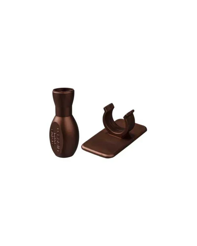 Cf 25+25 pz Mini anfora con supporto 25+25 bronzo