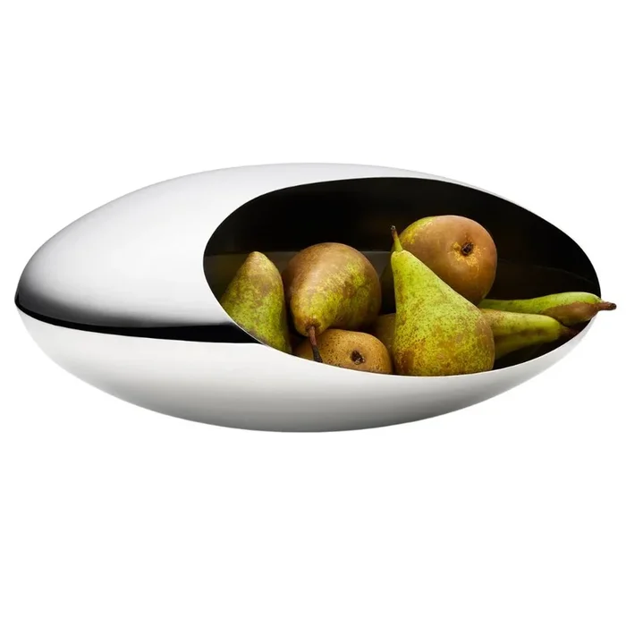 Ciotola decorativa COCOON 36 cm, argento, Philippi