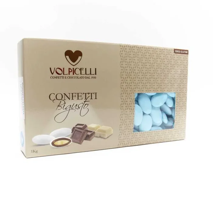 Confetti al cioccolato bi-gusto colorati