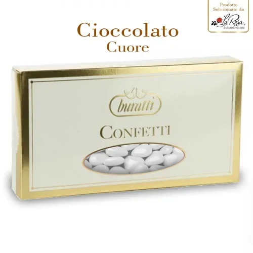 Confetti Cioccolato Cuore – Buratti 1kg