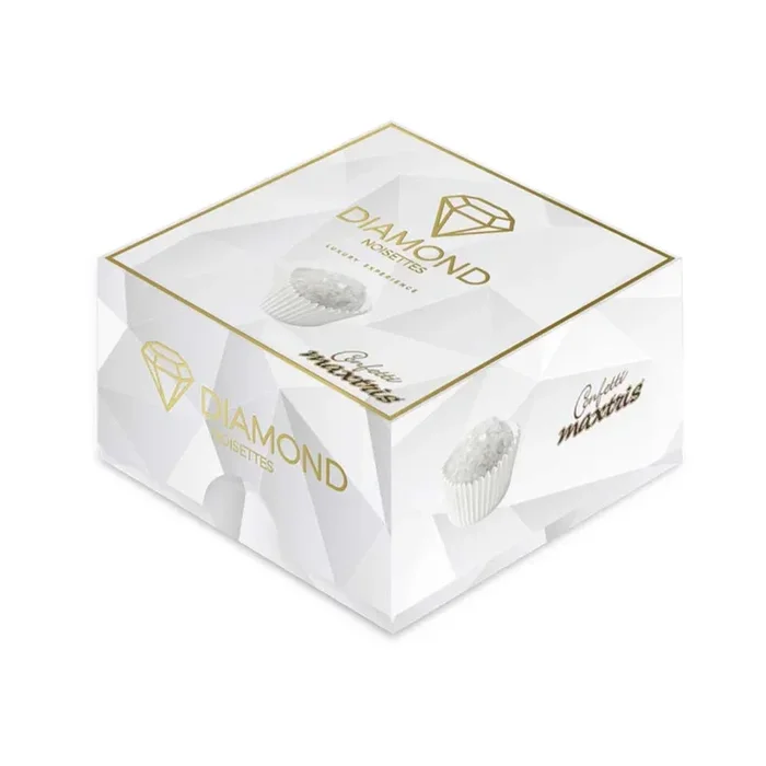 Confetti Maxtris Diamond Noisettes Bianco