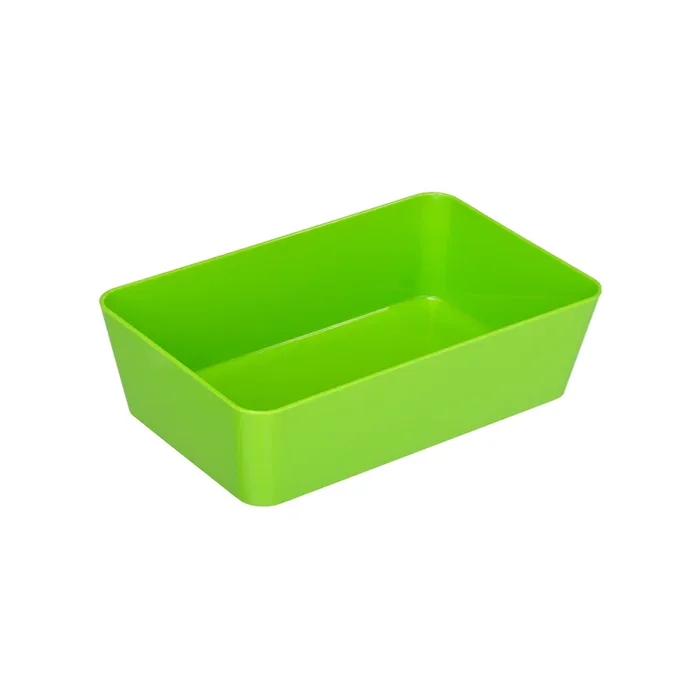 Contenitore In Plastica Verde Largo