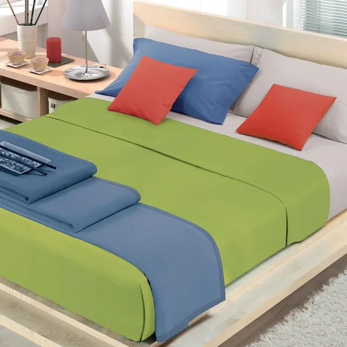 Coperta Misto Cotone Cober Coprice Verde Kiwi