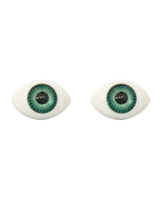 Coppia Occhi 14 mm Verdi