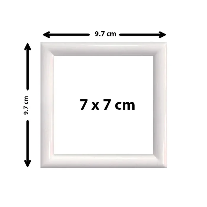 Cornice Bianca Dotz Piccola 9.7 x 9.7 cm