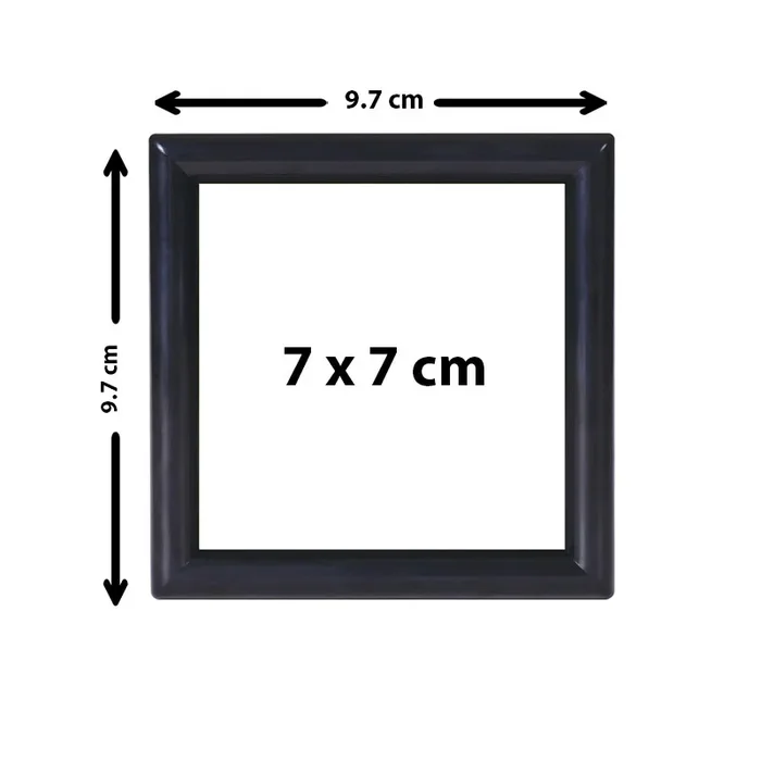 Cornice Nera Dotz Piccola 9.7 x 9.7 cm