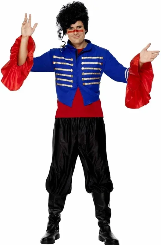 Costume uomo Anni 80 Adam Ant