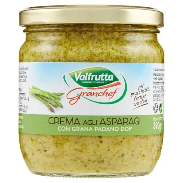 Crema agli Asparagi con Grana Padano Dop gr. 390 Valfrutta