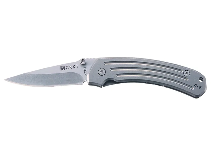 Crkt S-2 TITANIUM LARGE 7503 PLAIN