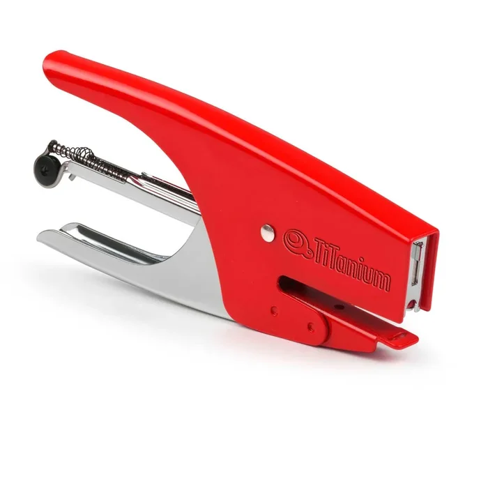 CUCITRICE A PINZA passo 6 – colore rosso TiTanium