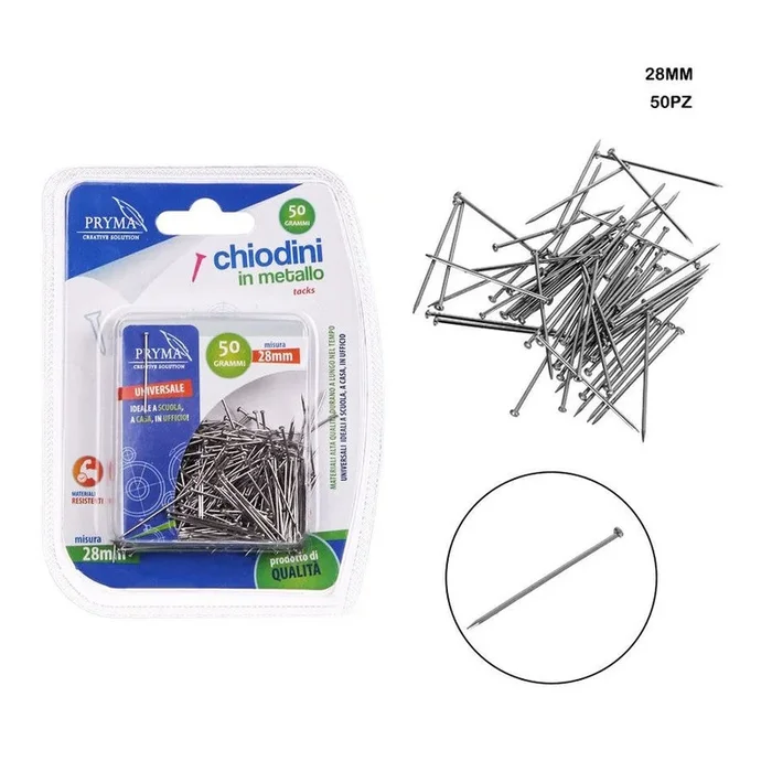 Dc – Chiodini Metallo 28Mm 50G