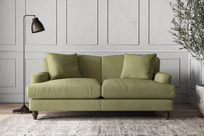 Deni Medium Sofa – Brera Linen Sage