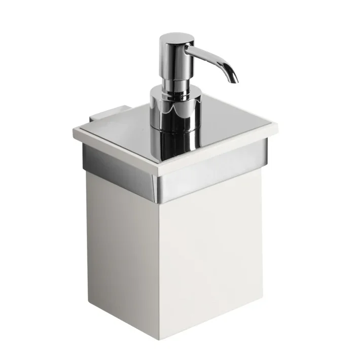 Dispenser dosasapone in Acryltech ottone cromato