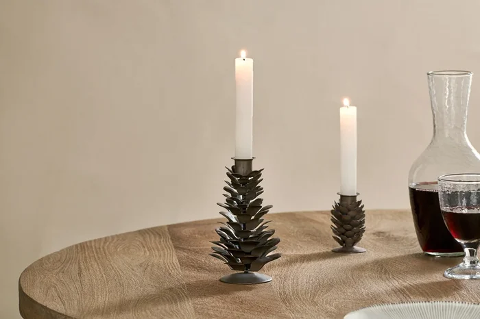 Elagalu Candle Holder – Rust