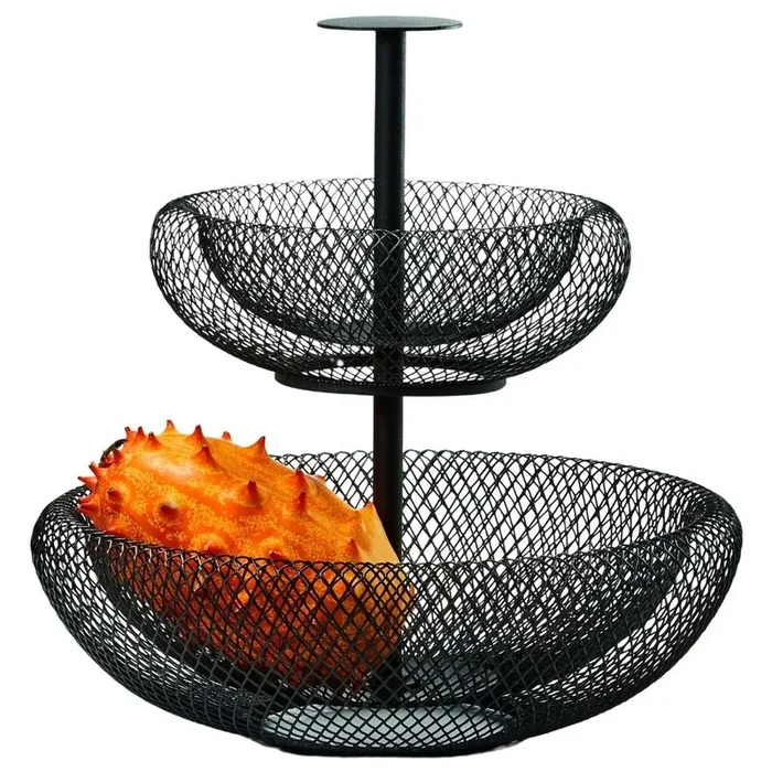 Etagere MESH 30 cm, nera, Philippi