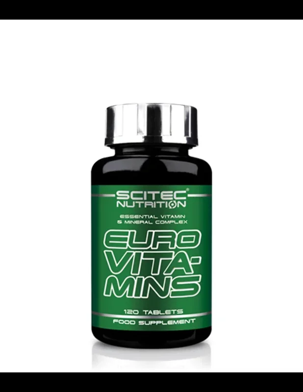 Euro Vitamins (120cps) SCITEC