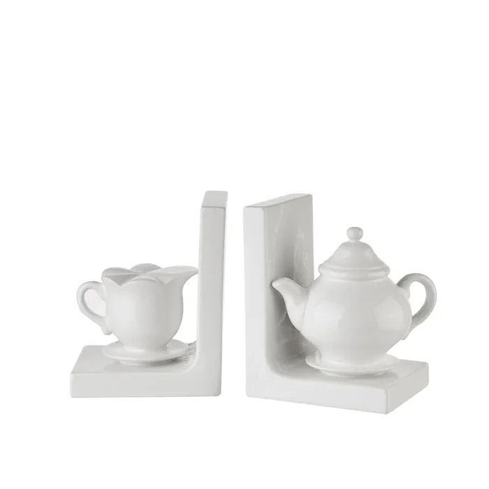 FERMALIBRI ORA DEL THE BIANCO – SET 2 PZ