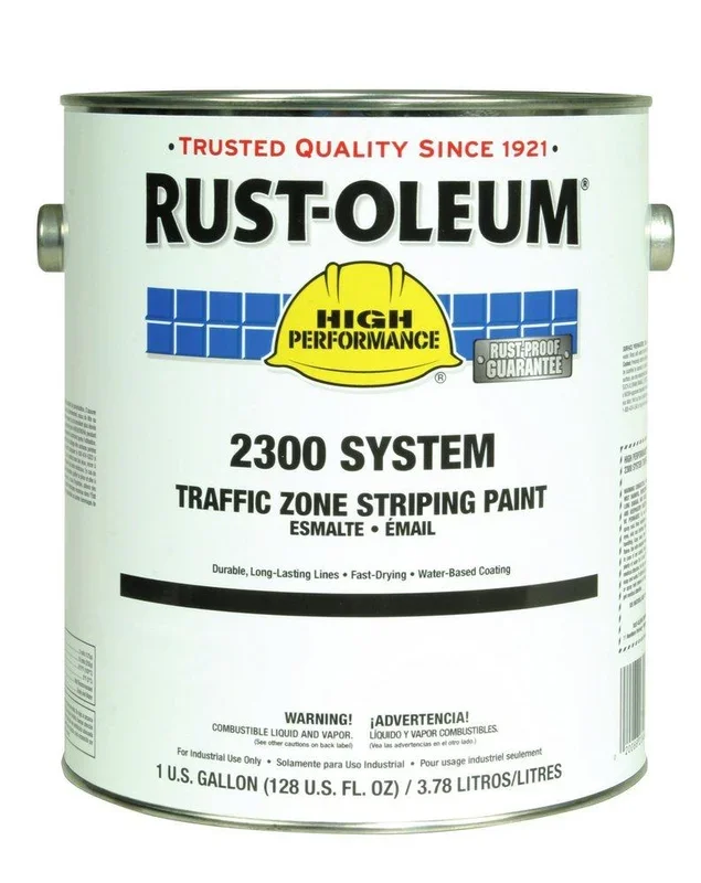 Flat Black Traffic Zone Striping Paint