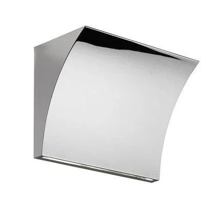 Flos Pochette Up Low-Spirited Led Lampada a Parete diretta indiretta cromo
