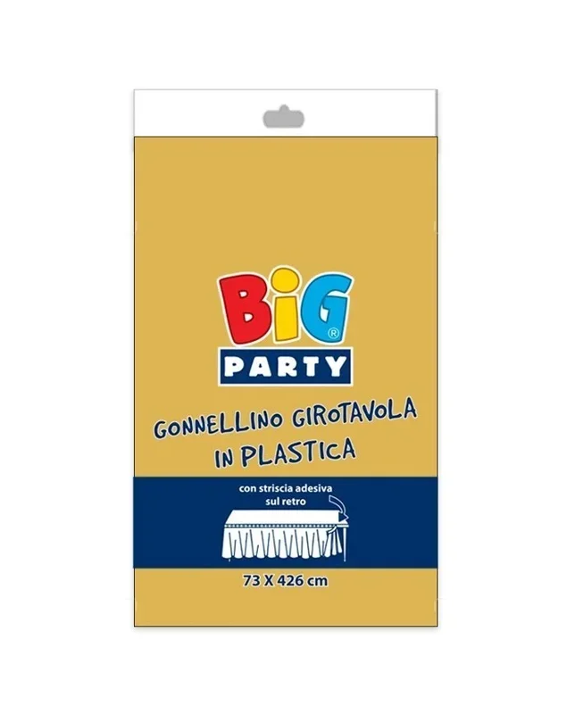 Gonnellino giro tavola Tableskirt Oro cm. 73 x 426