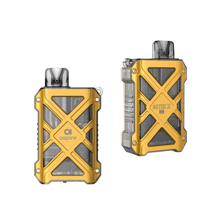 Gotek 2 X Aspire | Silver Gold
