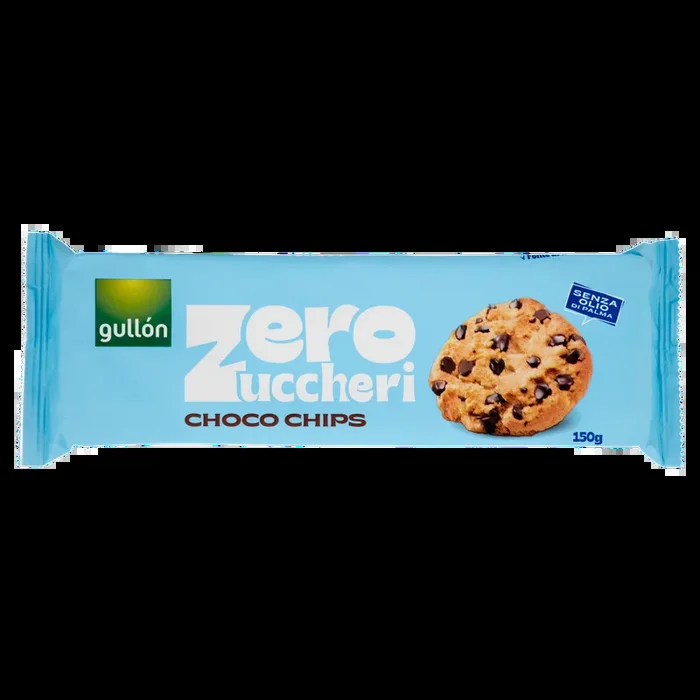 Gullón Zero Zuccheri Choco Chips 150 g