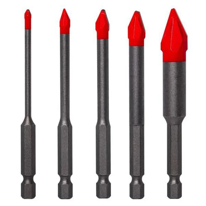 Hard Tile and Stone Carbide Tipped Drill Bit Set