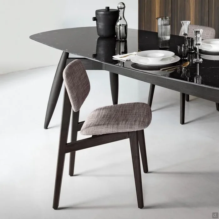 Harriet Sedie in Legno e Imbottite