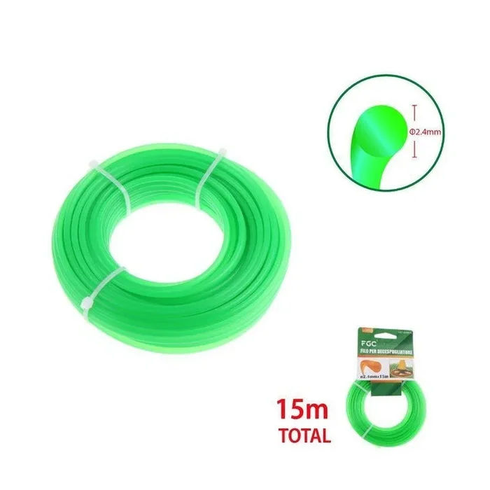 Hq – Filo Per Decespugliatore 24Mmx15M Verde