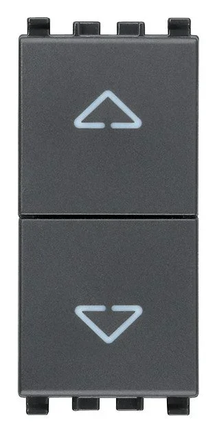IMPUTABLE PULSANTI VIMAR EIKON INTERBLOCCATI NO+NO 10A