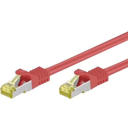 Intellinet Cavo Patch Cat.7 Plug RJ45 6A S/FTP LSZH 3m Rosso
