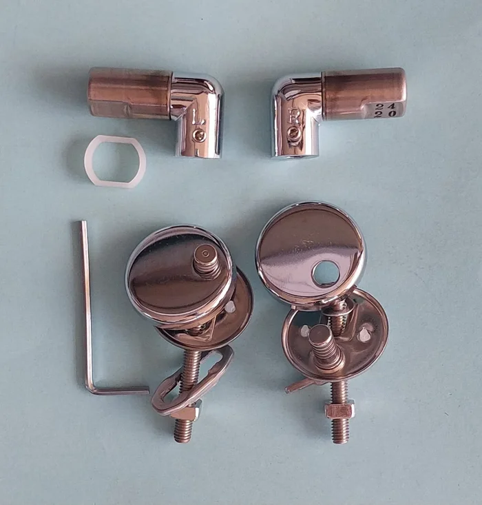 KIT CERNIERE complete per sedile termoindurente M2 45 marca GALASSIA soft close