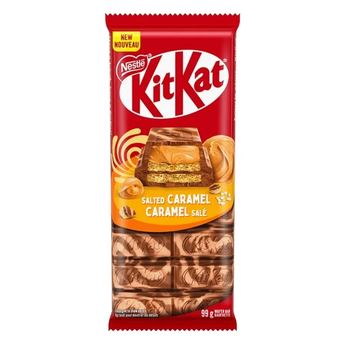 KIT KAT TAVOLETTA CARAMELLO SALATO 99gr (15PZ)