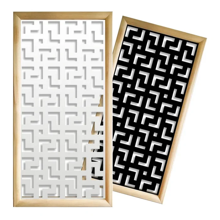 LABYRINTH L – Moduli Decorativi in Legno e PVC