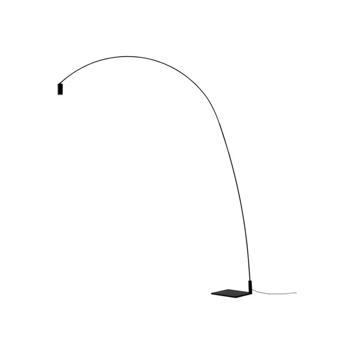 LAMPADA DA TERRA FOX 15W NERO DIMMERABILE 2700K NEMO FOXLN221