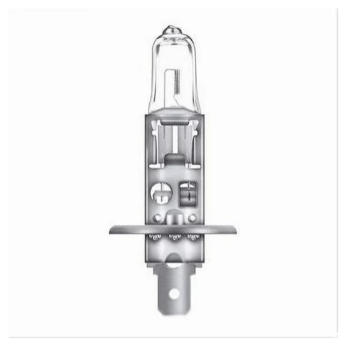 LAMPADA LAMPADINA ALOGENA H1 PER AUTO MOTO 12V 55 WATT LUCE BIANCO CALDO H1-GX02