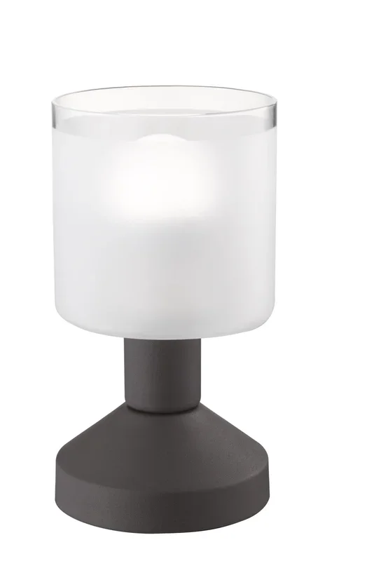 Lampada tavolo da Interno E14 in Metallo Ruggine