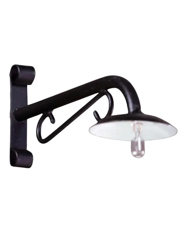 Lampione di campagna a muro cm. 5×3 c/lampada 3V