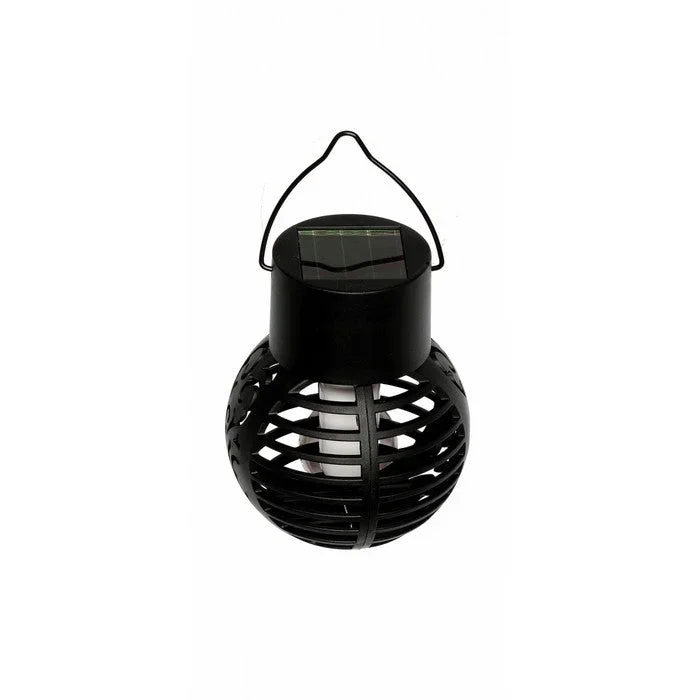 Lanterna solare con 6 LED bianco caldo