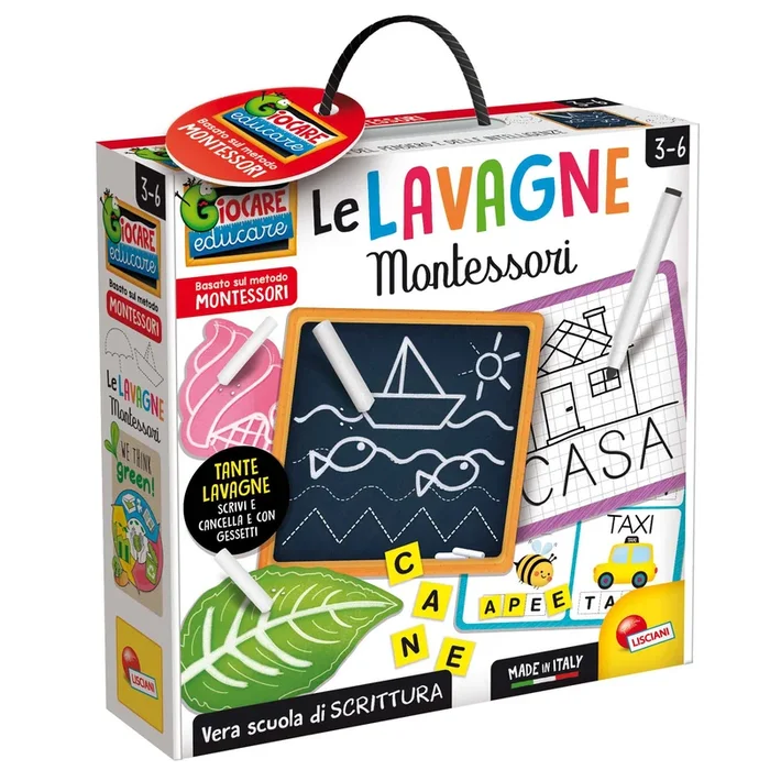 Le lavagne educative Montessori Lisciani