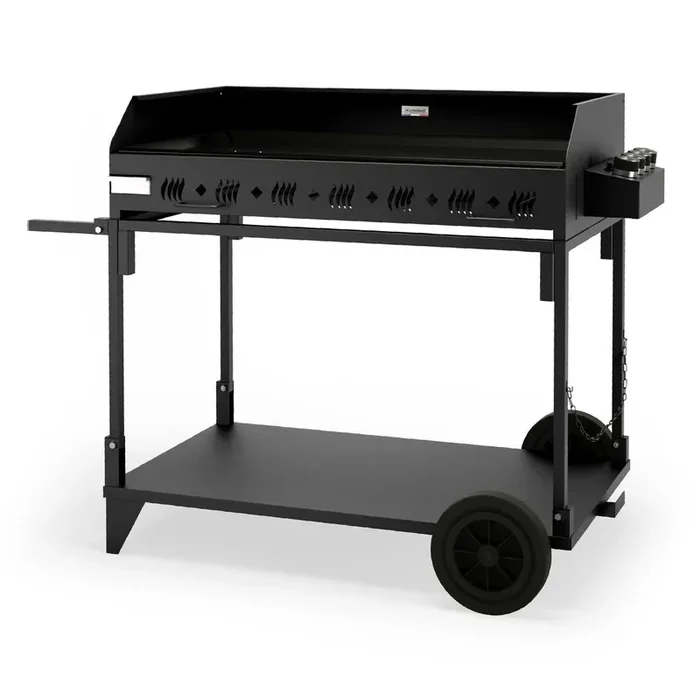 Le Marquier Plancha Pakita 4105 con Carrello Nero Termocopia